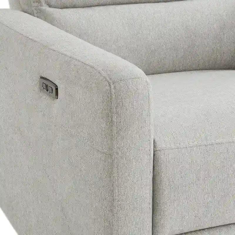 Fauteuil inclinable pivotant Jason Power avec ports de chargement USB pour appui-tête