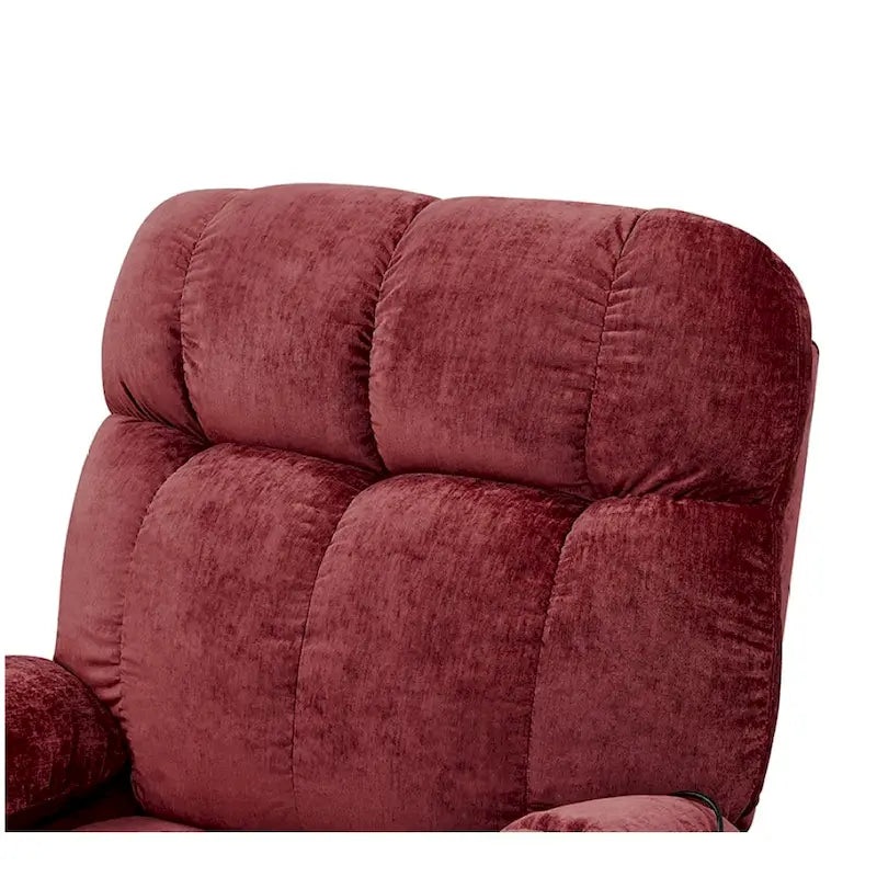 Fauteuil inclinable releveur électrique pour personnes âgées avec fonction de massage chauffant