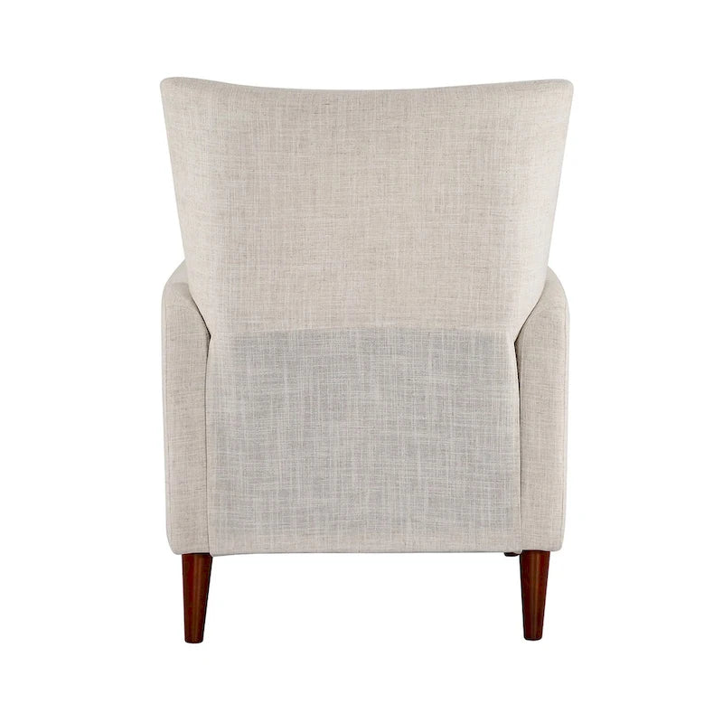 Fauteuils inclinables manuels modernes Aurora (lot de 2) avec pieds en bois massif