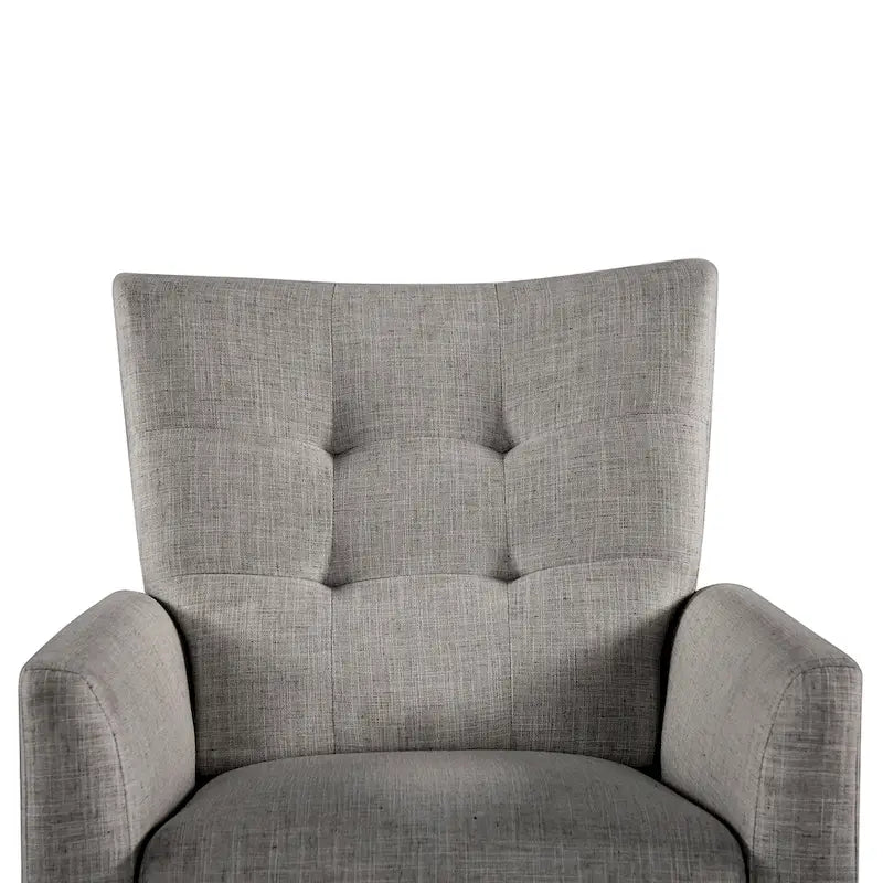 Fauteuils inclinables manuels modernes Aurora (lot de 2) avec pieds en bois massif