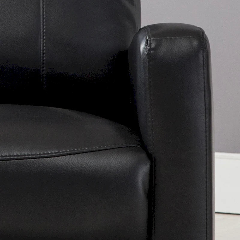 Fauteuil inclinable de lecture motorisé en similicuir moderne AC Pacific