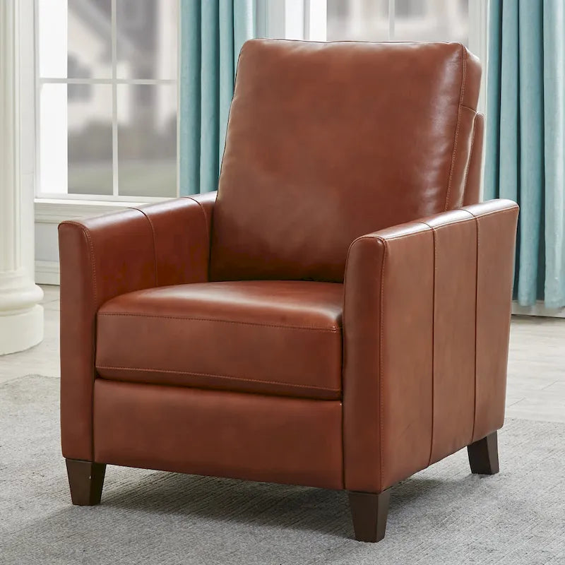 Fauteuil inclinable moderne en similicuir Piper de Greyson Living