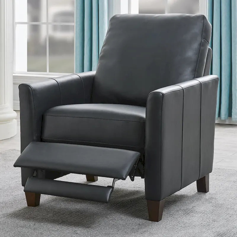 Fauteuil inclinable moderne en similicuir Piper de Greyson Living
