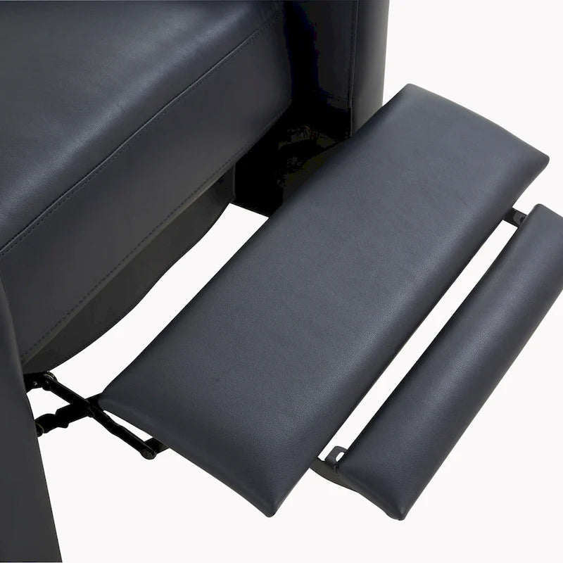 Fauteuil inclinable moderne en similicuir Piper de Greyson Living