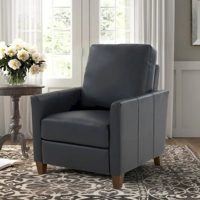 Fauteuil inclinable moderne en similicuir Piper de Greyson Living