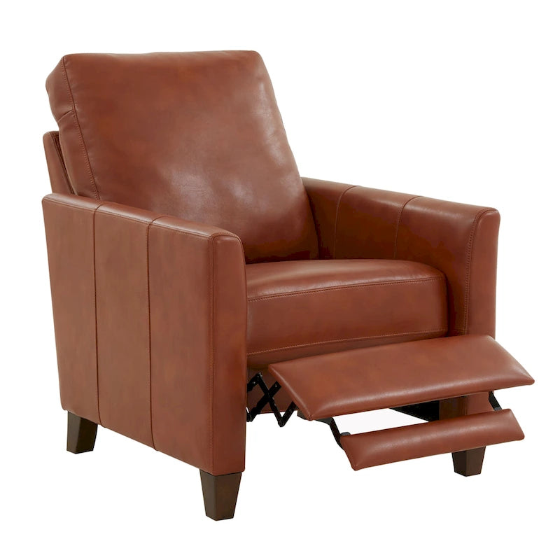 Fauteuil inclinable moderne en similicuir Piper de Greyson Living