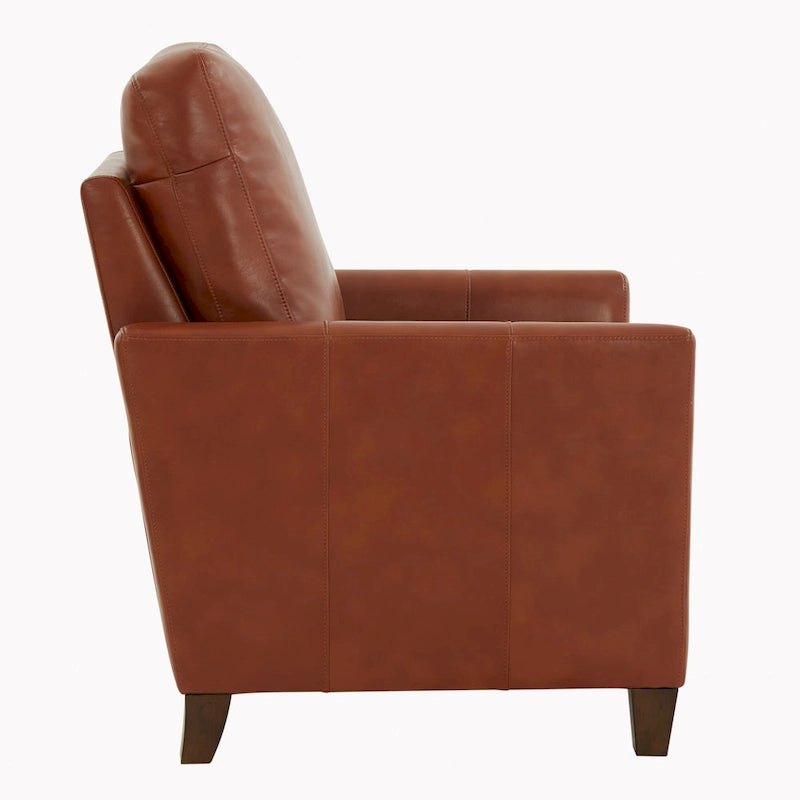Fauteuil inclinable moderne en similicuir Piper de Greyson Living