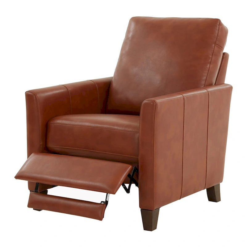 Fauteuil inclinable moderne en similicuir Piper de Greyson Living
