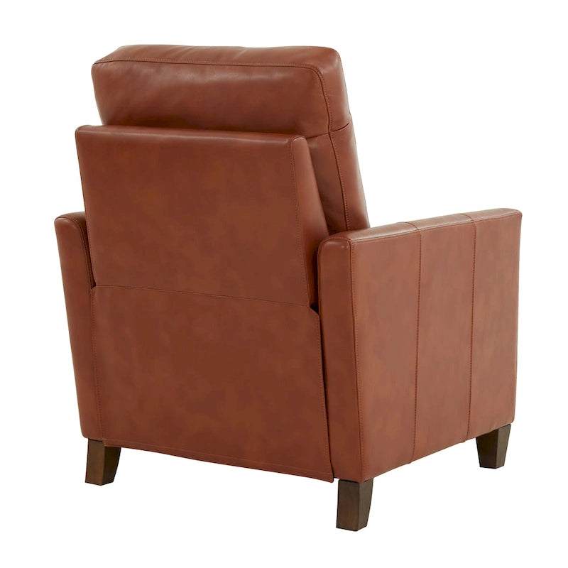 Fauteuil inclinable moderne en similicuir Piper de Greyson Living