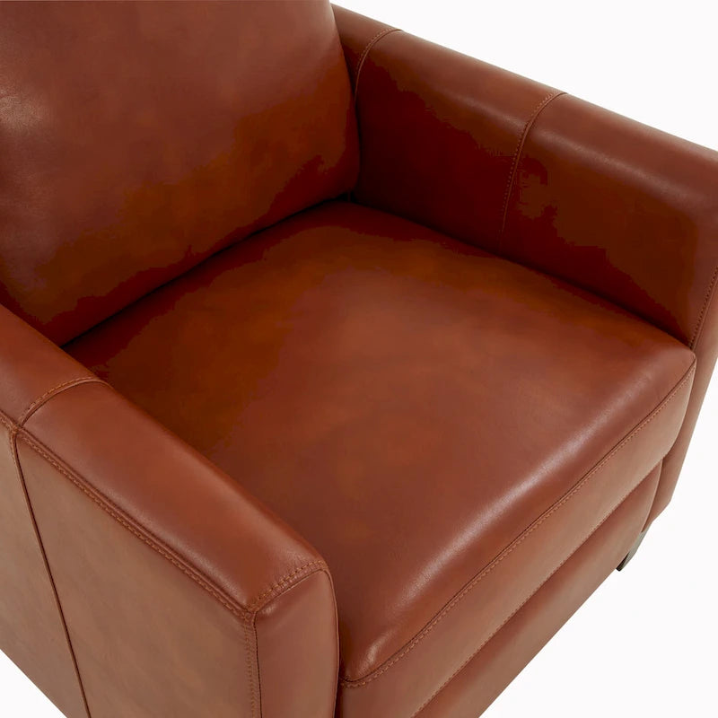 Fauteuil inclinable moderne en similicuir Piper de Greyson Living