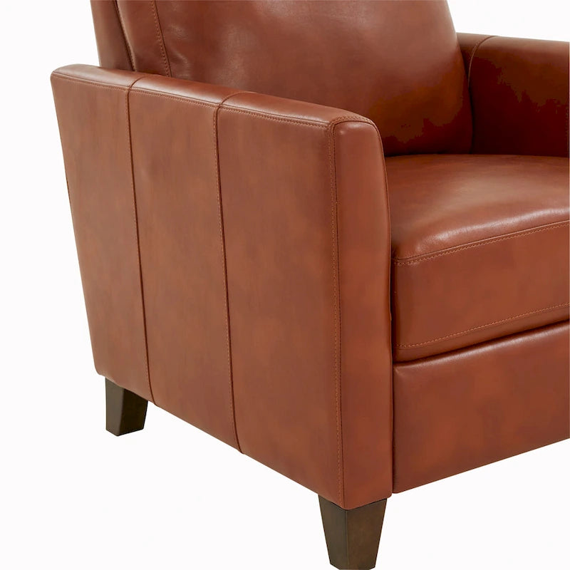 Fauteuil inclinable moderne en similicuir Piper de Greyson Living