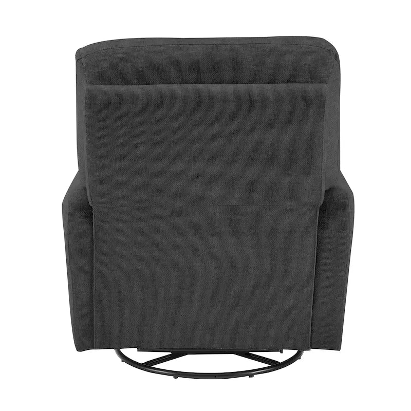 Heido Fauteuil inclinable manuel pivotant à 360 degrés pour les loisirs, lot de 2