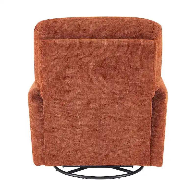 Heido Fauteuil inclinable manuel pivotant à 360 degrés pour les loisirs, lot de 2