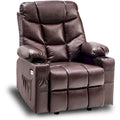 Fauteuil Inclinable Manuel MCombo avec Port USB, Similicuir 8002