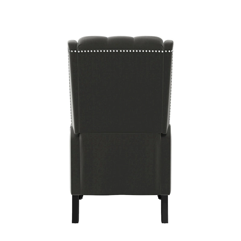 Fauteuil inclinable à dossier poussé en velours Bea Gracewood Hollow