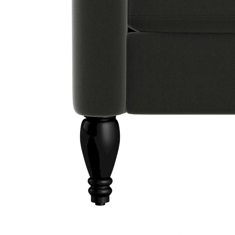 Fauteuil inclinable à dossier poussé en velours Bea Gracewood Hollow