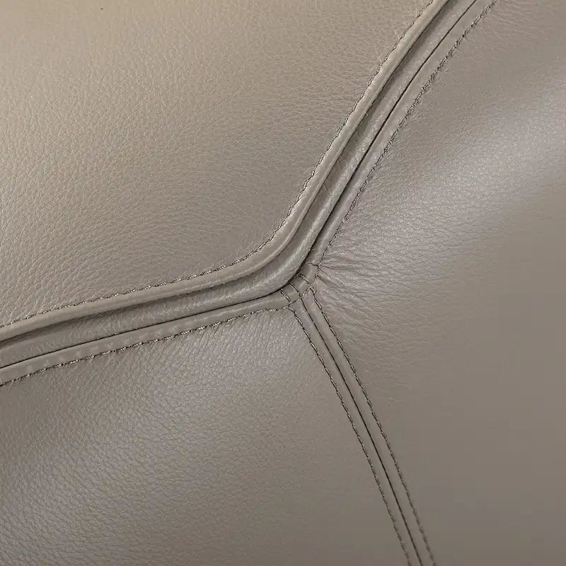 Fauteuil inclinable électrique en cuir véritable Mercedes avec coussin rembourré