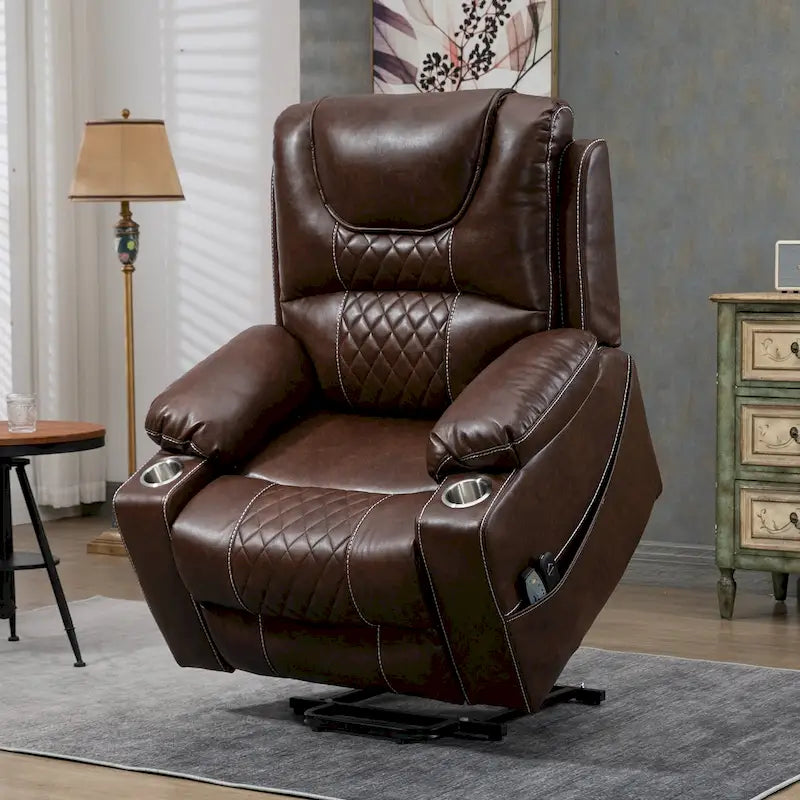 Fauteuil inclinable électrique surdimensionné Fauteuil élévateur électrique pour personnes âgées, 180 kg