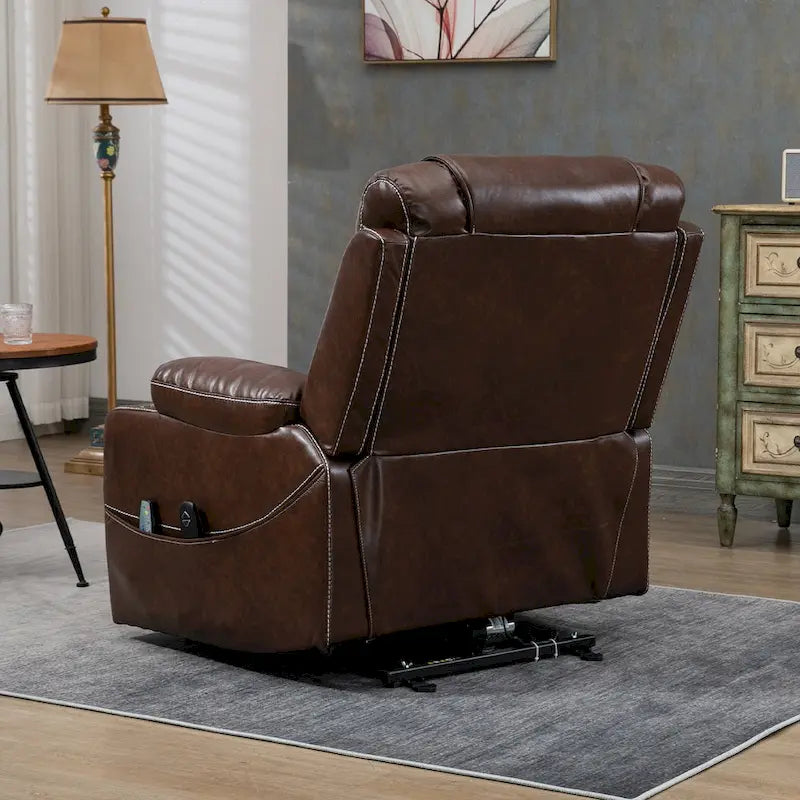 Fauteuil inclinable électrique surdimensionné Fauteuil élévateur électrique pour personnes âgées, 180 kg