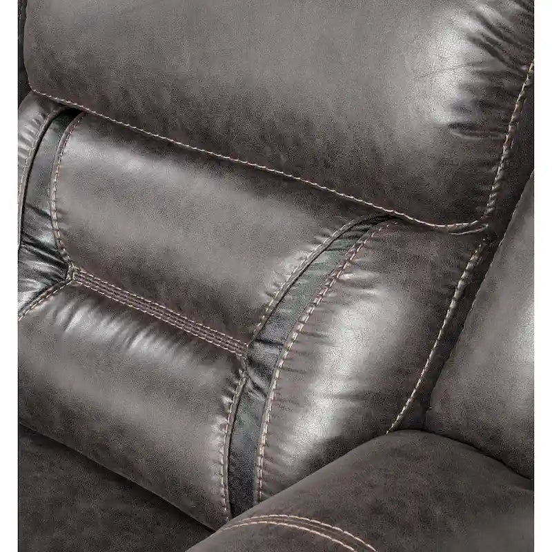 Fauteuil inclinable manuel Elkton de Roundhill Furniture, Châtaigne foncée