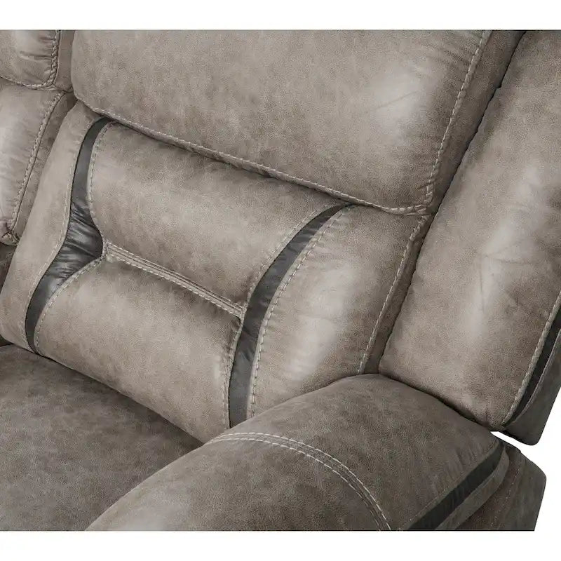 Fauteuil inclinable manuel Elkton de Roundhill Furniture, Châtaigne foncée