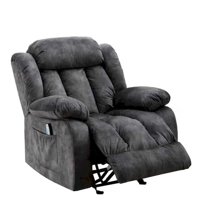 Fauteuil de relaxation massant de style transitionnel