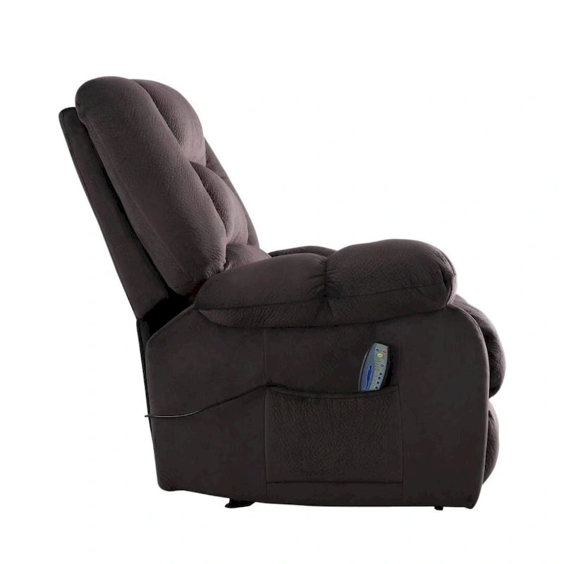 Fauteuil de relaxation massant de style transitionnel