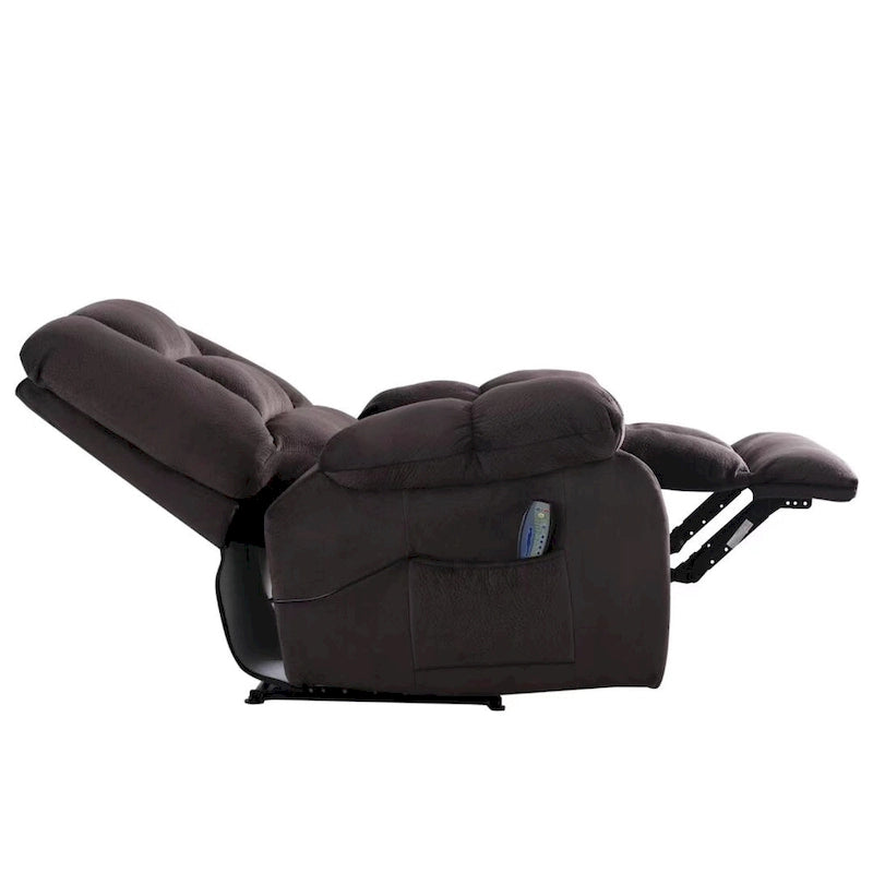 Fauteuil de relaxation massant de style transitionnel