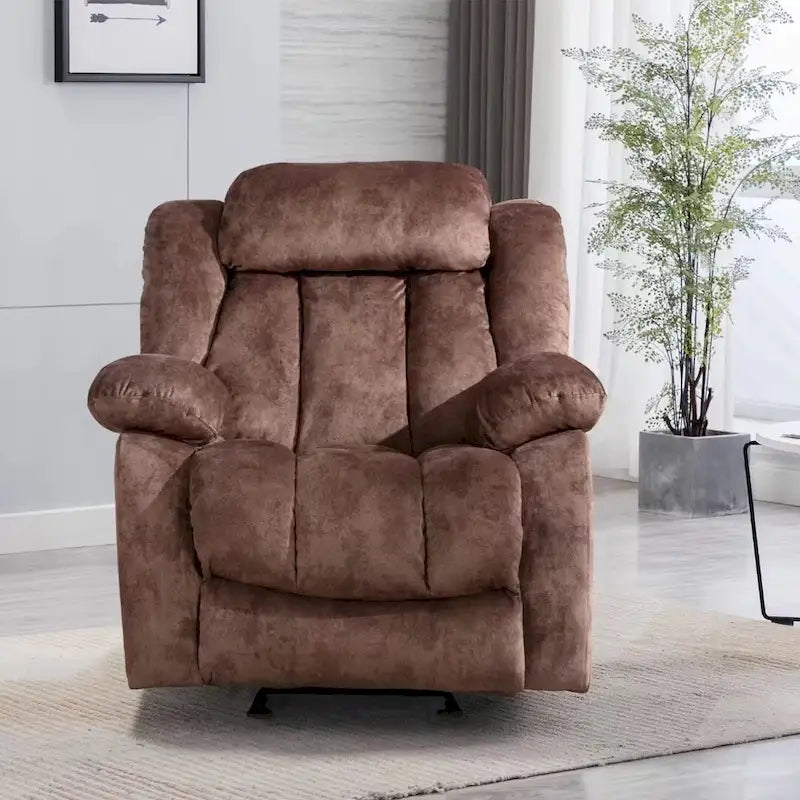 Fauteuil de relaxation massant de style transitionnel