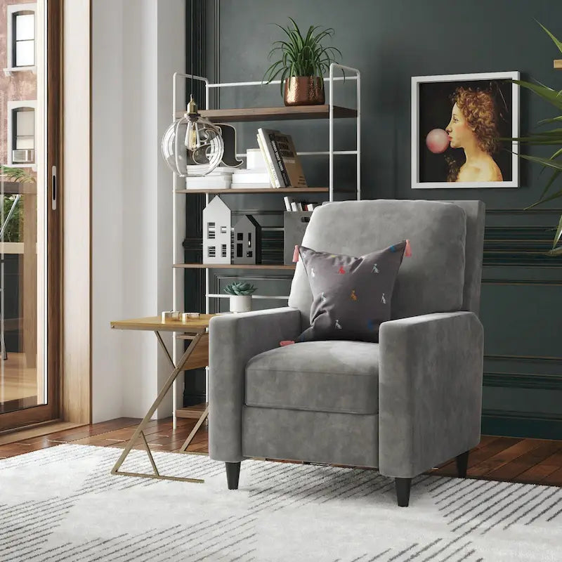 Le fauteuil inclinable Novogratz Lana Pushback