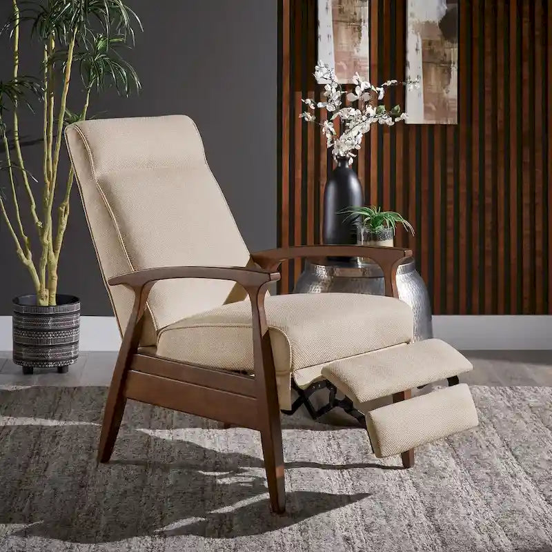 Fauteuil inclinable Notker du milieu du siècle, 65,4 cm de large, par iNSPIRE Q Modern