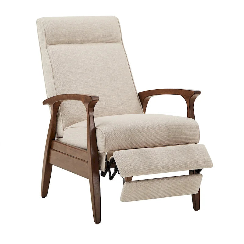 Fauteuil inclinable Notker du milieu du siècle, 65,4 cm de large, par iNSPIRE Q Modern