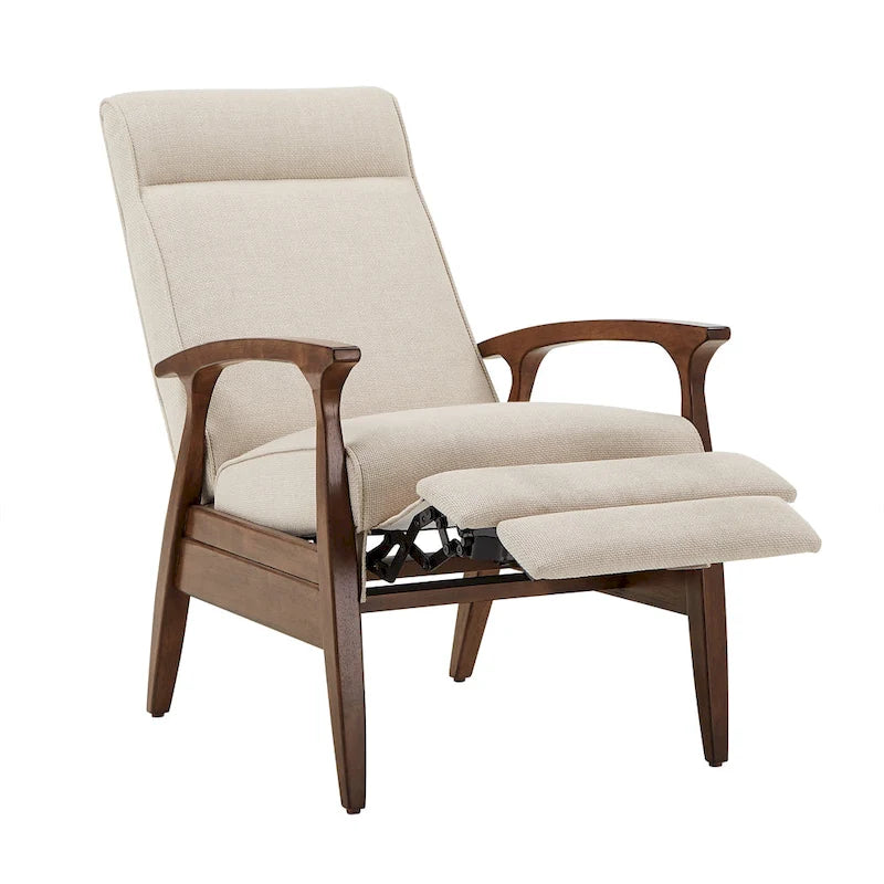 Fauteuil inclinable Notker du milieu du siècle, 65,4 cm de large, par iNSPIRE Q Modern
