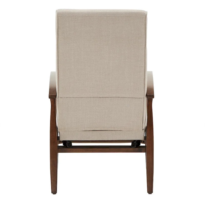Fauteuil inclinable Notker du milieu du siècle, 65,4 cm de large, par iNSPIRE Q Modern