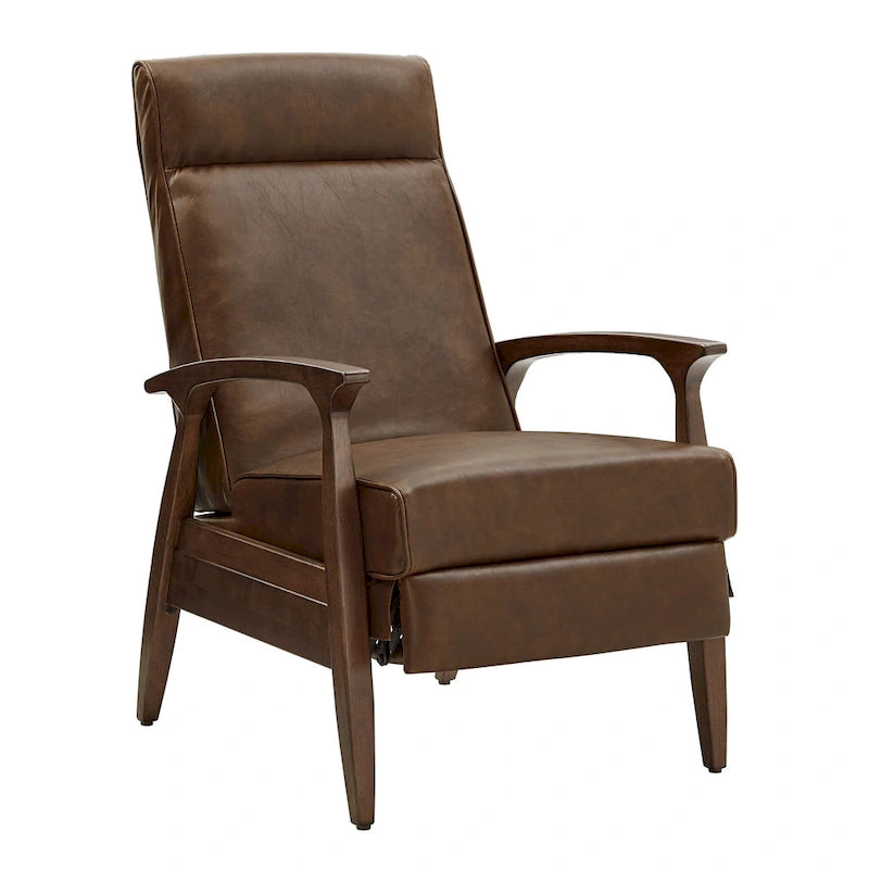 Fauteuil inclinable Notker du milieu du siècle, 65,4 cm de large, par iNSPIRE Q Modern