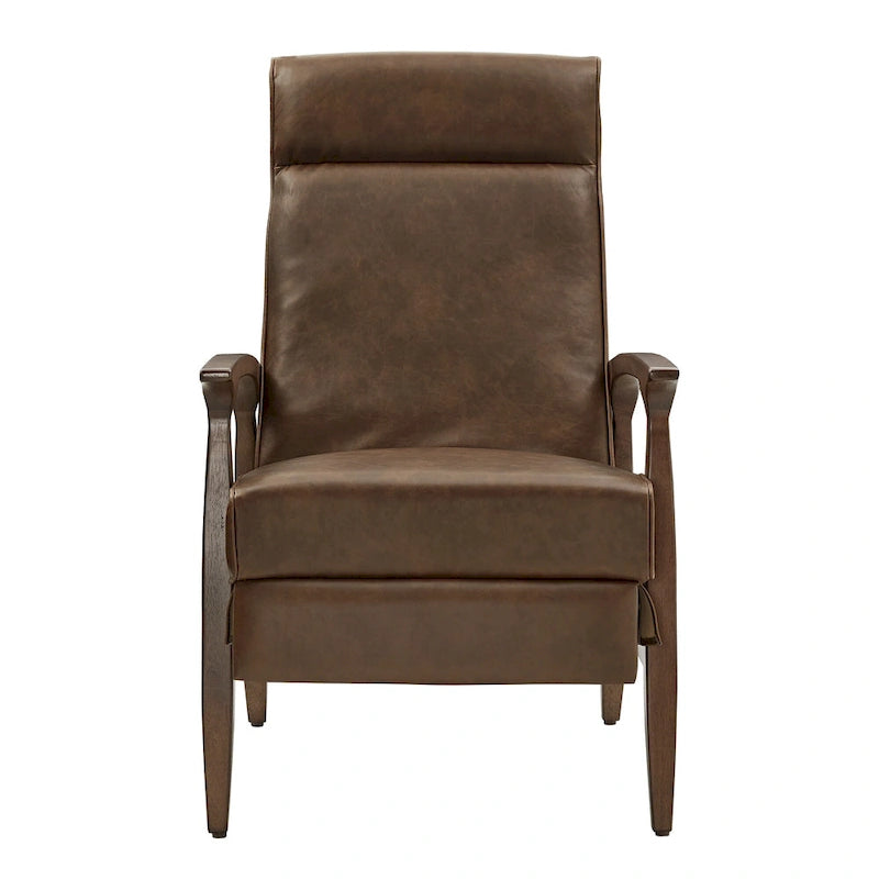 Fauteuil inclinable Notker du milieu du siècle, 65,4 cm de large, par iNSPIRE Q Modern