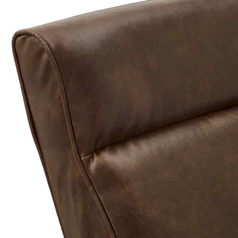 Fauteuil inclinable Notker du milieu du siècle, 65,4 cm de large, par iNSPIRE Q Modern