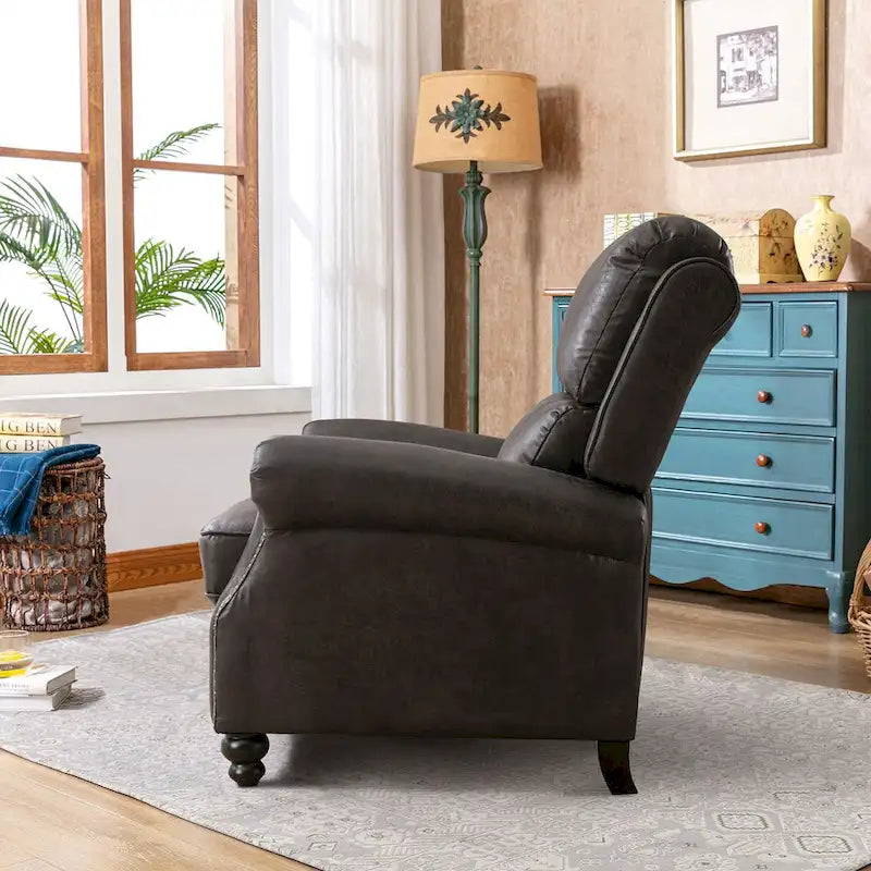 Fauteuil inclinable Club avec décorations à rivets