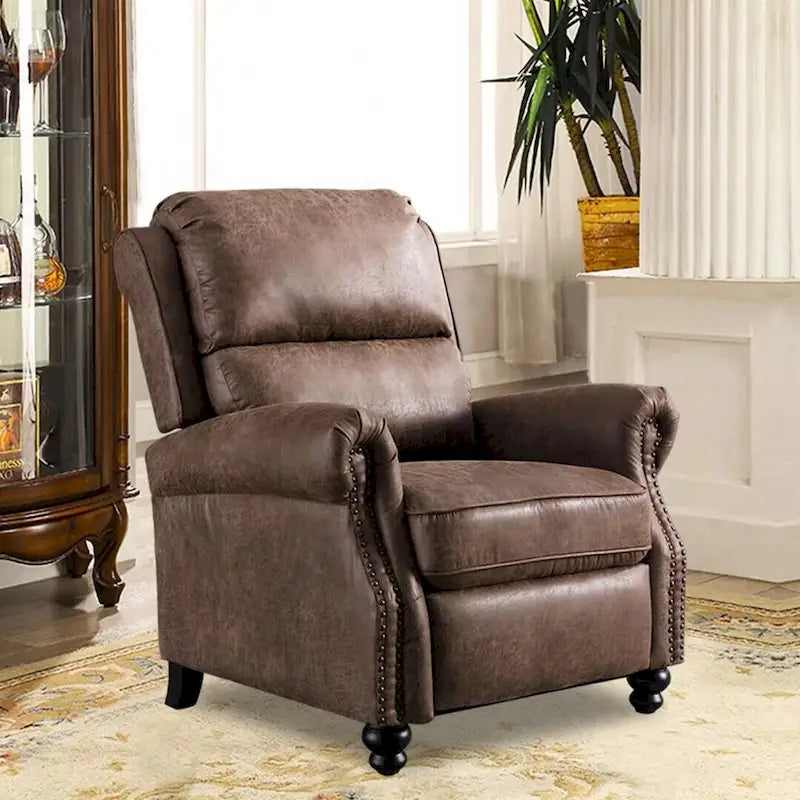 Fauteuil inclinable Club avec décorations à rivets