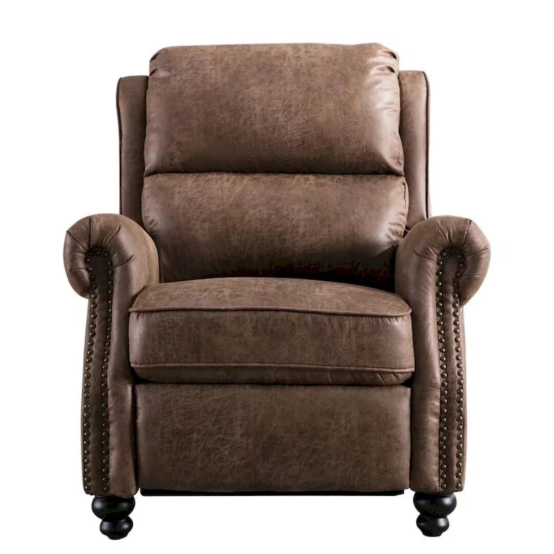 Fauteuil inclinable Club avec décorations à rivets
