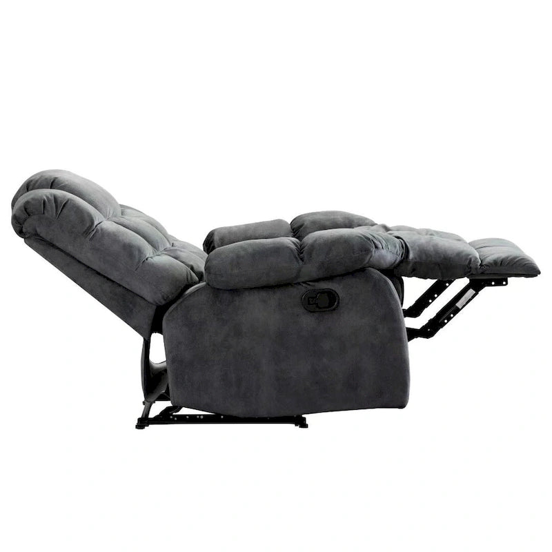 Fauteuil inclinable manuel ergonomique très rembourré