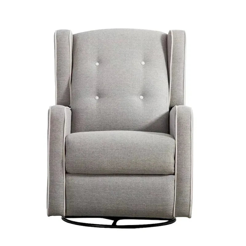Fauteuil inclinable pivotant et berçant style course, ensemble de deux sièges