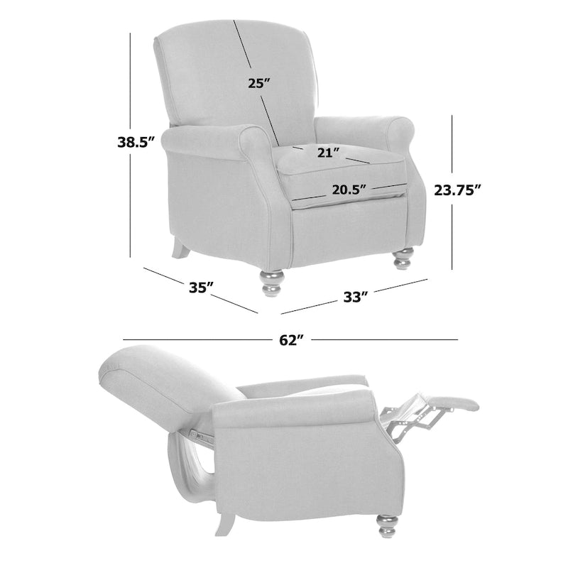 Fauteuil inclinable Copper Grove Jayne Push Back
