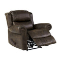 Fauteuil inclinable extra large à accoudoirs roulés Dilsen Copper Grove Wall Hugger
