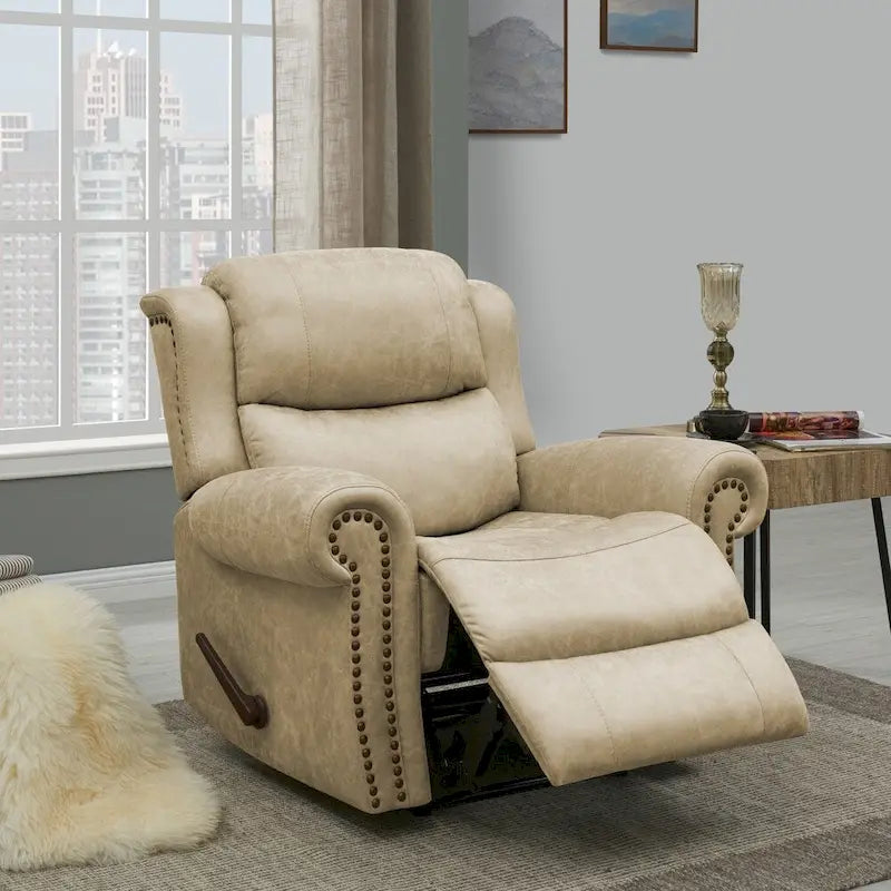 Fauteuil inclinable extra large à accoudoirs roulés Dilsen Copper Grove Wall Hugger