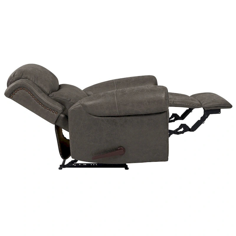 Fauteuil inclinable extra large à accoudoirs roulés Dilsen Copper Grove Wall Hugger