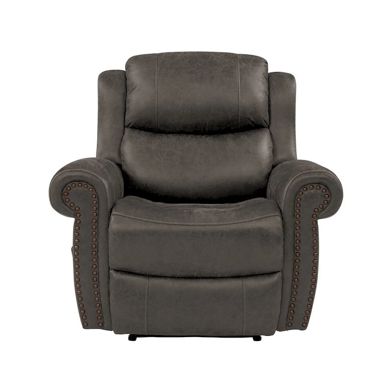 Fauteuil inclinable extra large à accoudoirs roulés Dilsen Copper Grove Wall Hugger