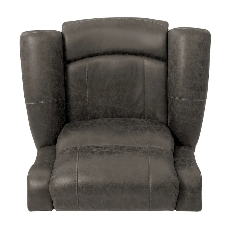 Fauteuil inclinable extra large à accoudoirs roulés Dilsen Copper Grove Wall Hugger