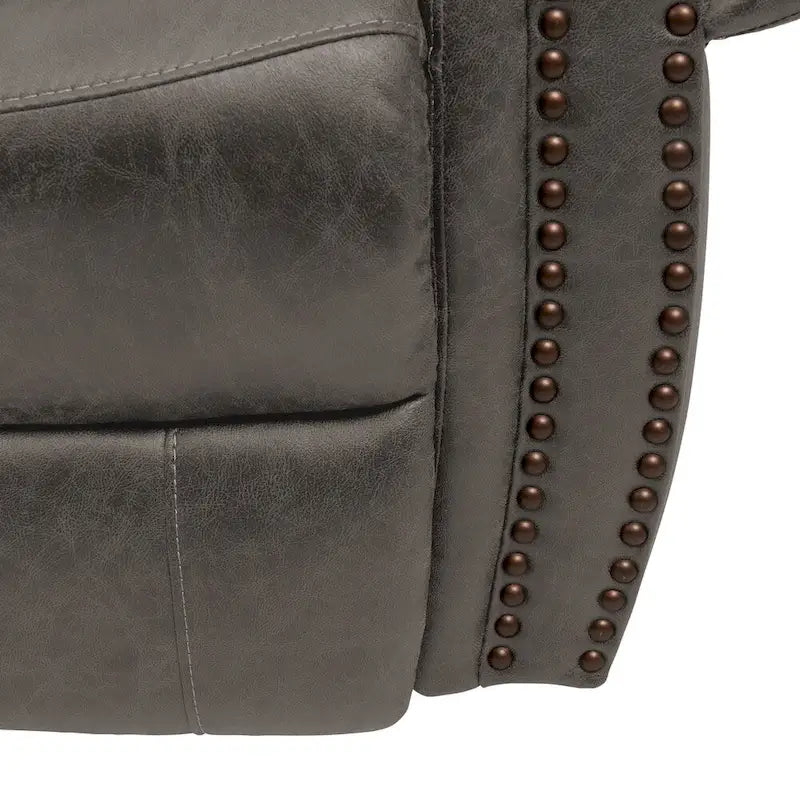Fauteuil inclinable extra large à accoudoirs roulés Dilsen Copper Grove Wall Hugger