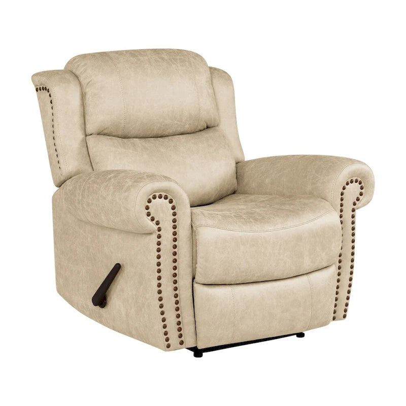 Fauteuil inclinable extra large à accoudoirs roulés Dilsen Copper Grove Wall Hugger